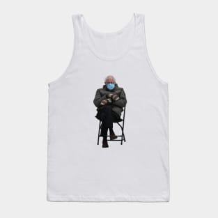 bernie sander sit in chair Tank Top